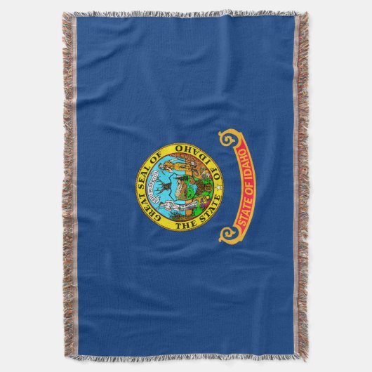 Couverture Drapeau d'État Idaho (devant Vertical)