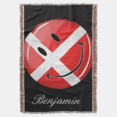 Couverture Drapeau du Danemark souriant (devant Vertical)