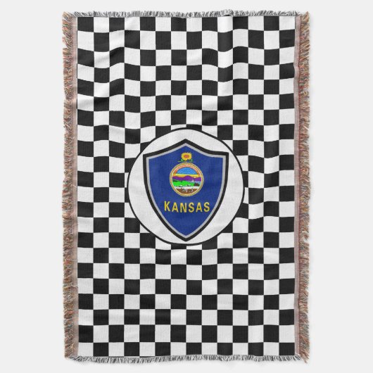 Couverture Drapeau du Kansas (devant Vertical)