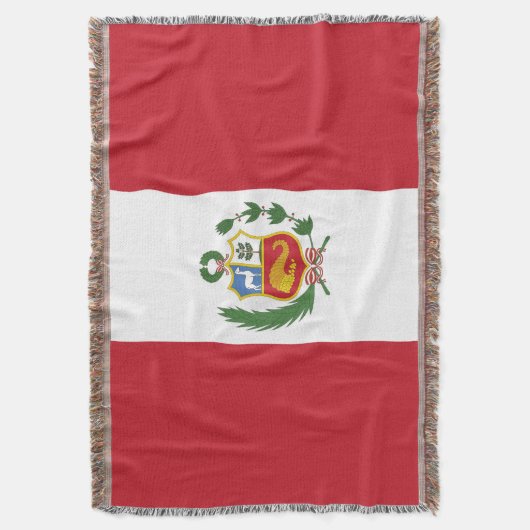 Couverture Drapeau du Pérou (devant Vertical)