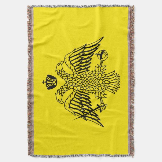 Couverture Drapeau grec le mont Athos d'église orthodoxe (devant Vertical)