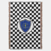 Couverture Drapeau Indiana (devant Vertical)