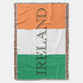 Couverture Drapeau irlandais tbcn irlandais (devant Vertical)