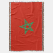 Couverture drapeau marocain (devant Vertical)