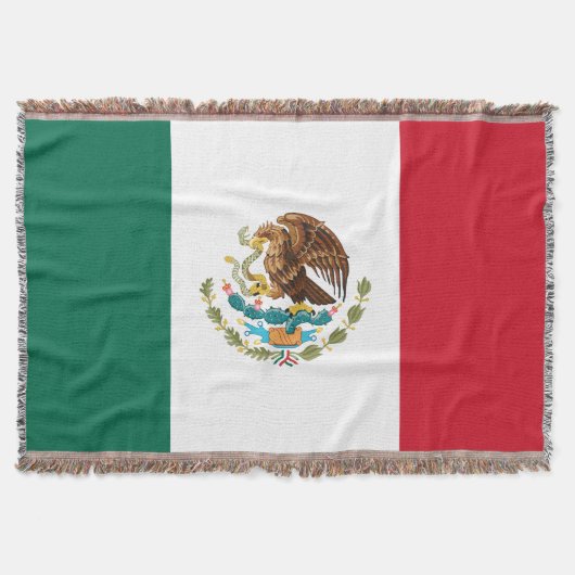 Couverture Drapeau Mexicain - Drapeau du Mexique (Devant)