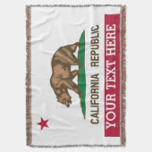 Couverture Drapeau personnalisé de la République de la (devant Vertical)