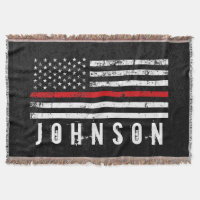 Drapeau personnalisé de sapeur-pompier affligé par