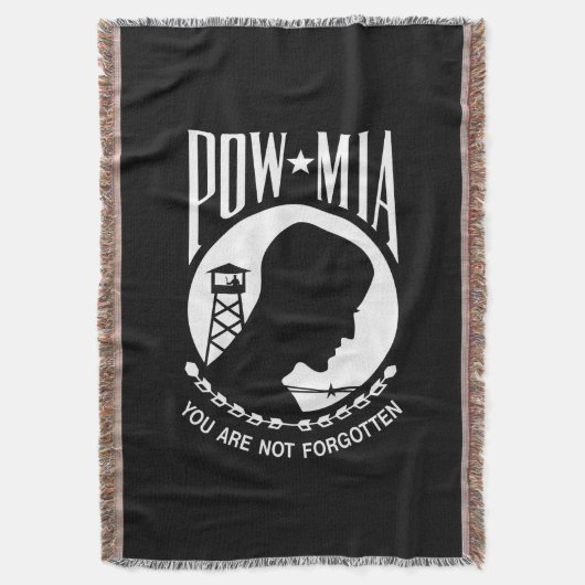 Couverture Drapeau POW MIA : Soldats disparus de la guerre du (devant Vertical)