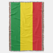 Couverture Drapeau rastafarien Rasta Ethiopie (devant Vertical)