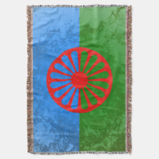 Couverture Drapeau romani (devant Vertical)