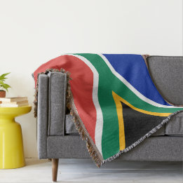 Couverture drapeau sud-africain