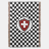 Couverture Drapeau suisse (devant Vertical)