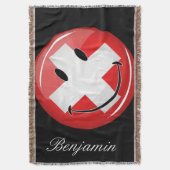 Couverture Drapeau suisse de sourire (devant Vertical)