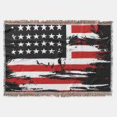 Couverture Drapeau vintage (Devant)