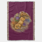 Couverture Dream Catcher Sorrel Horse (devant Vertical)