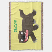 Couverture Drôle animal avide de carcajou (devant Vertical)