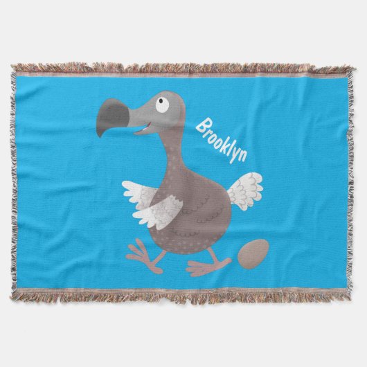 Couverture Drôle dessin animé d'oiseau de dodo (Devant)