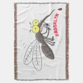 Couverture Drôle dessin d'insecte moustique (devant Vertical)