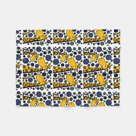 Couverture drôle d'ouatine d'art abstrait de (Devant (Horizontal))