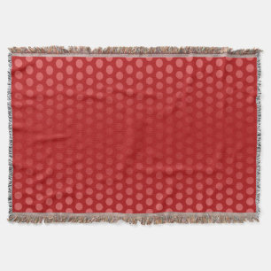 Couverture Drôle Pois Motif rouge + votre idée
