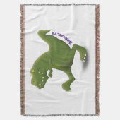 Couverture Drôle T rex dinosaure dessin animé humour (devant Vertical)
