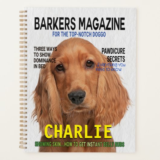 Couverture du magazine Cocker Spaniel Parody (Devant)