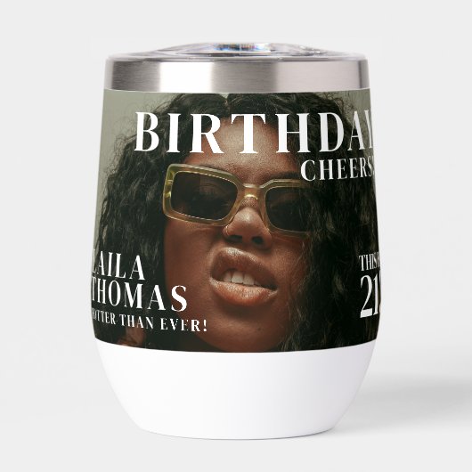 Couverture du magazine de fête d'anniversaire pers (Avant)