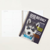 Couverture du magazine de parodie Sibérien Husky (Devant avec enveloppe)