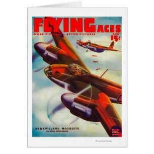 Couverture du magazine Flying Aces 4
