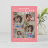 Couverture du magazine Invitation d'anniversaire (Debout devant)