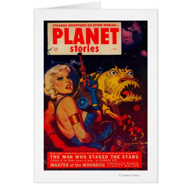 Couverture du magazine Planet Stories (Devant)
