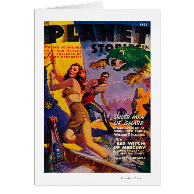 Couverture du magazine Planet Stories 5 (Devant)