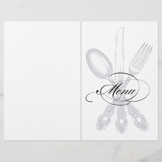 Couverture du menu (Devant)