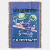 Couverture E.B. Publicité de lunettes de vol de Meyrowitz (devant Vertical)