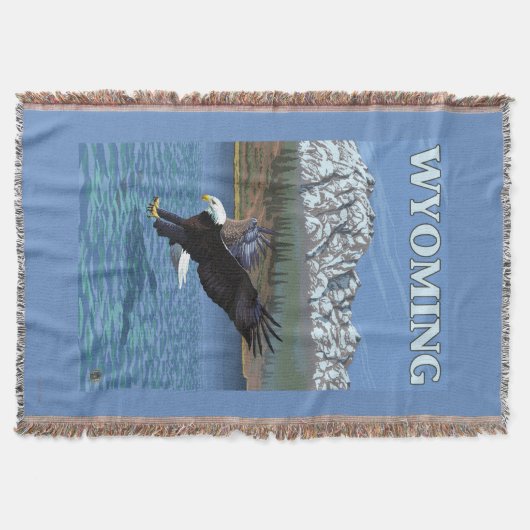 Couverture Eagle chauve plongeant - le Wyoming (Devant)