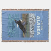 Couverture Eagle chauve plongeant - Valdez, Alaska (Devant)