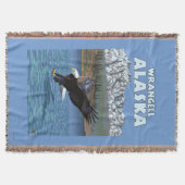 Couverture Eagle chauve plongeant - Wrangell, Alaska (Devant)