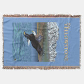 Couverture Eagle chauve plongeant - Yellowstone occidental, (Devant)