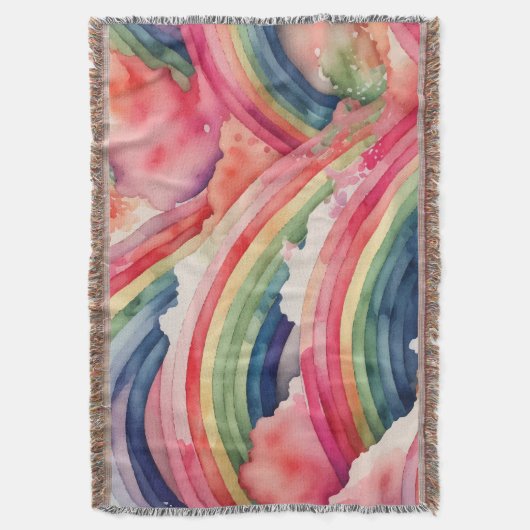 Couverture eau arc-en-ciel (devant Vertical)