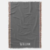 Couverture Écarts gris personnalisés (devant Vertical)