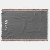 Couverture Écarts gris personnalisés (Devant)