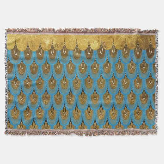 Couverture Echelles de Parties scintillant de sirène Gold Shi (Devant)