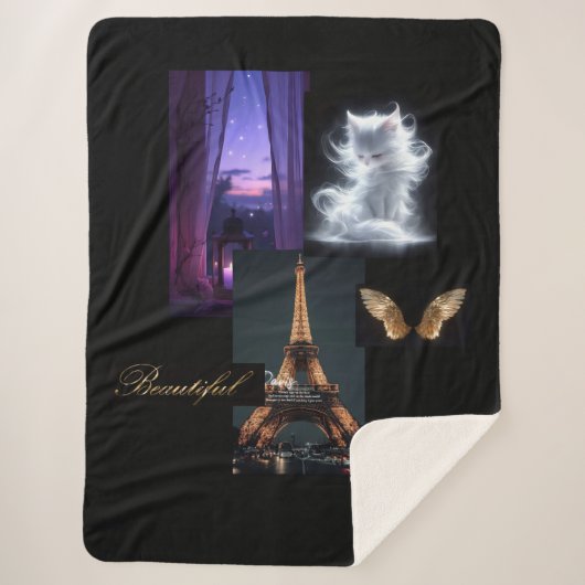 Couverture Eclectique Confortable - Tour Eiffel, C (Devant)