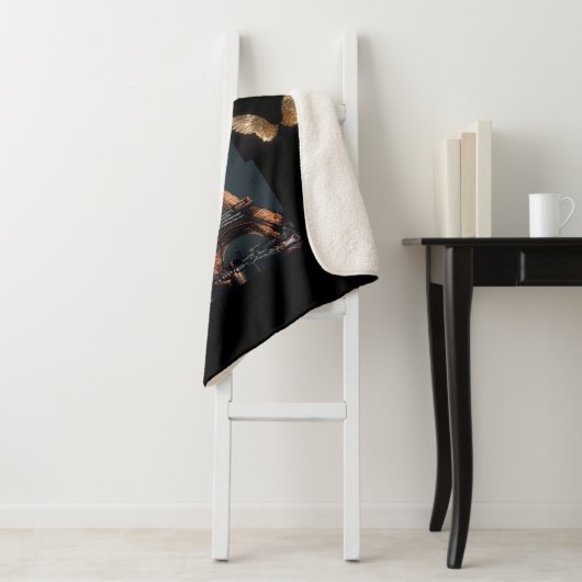 Couverture Eclectique Confortable - Tour Eiffel, C (En situation)