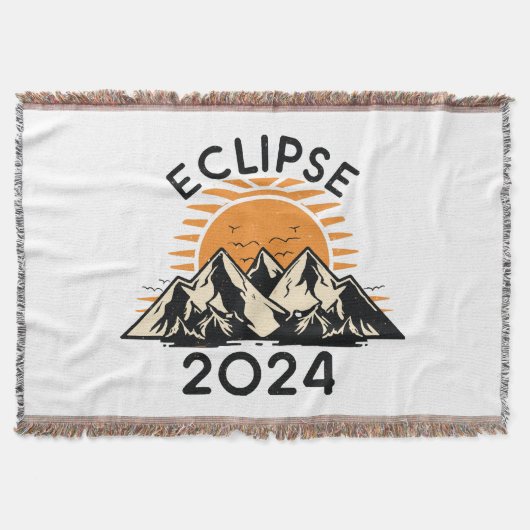 Couverture Éclipse solaire totale 2024 (Devant)