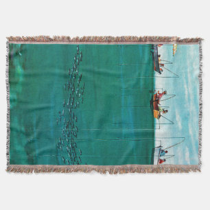 Couverture École des poissons parmi des lignes par Thornton