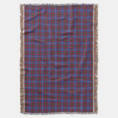 Couverture Edinburgh District Tartan Throw Blanket (devant Vertical)