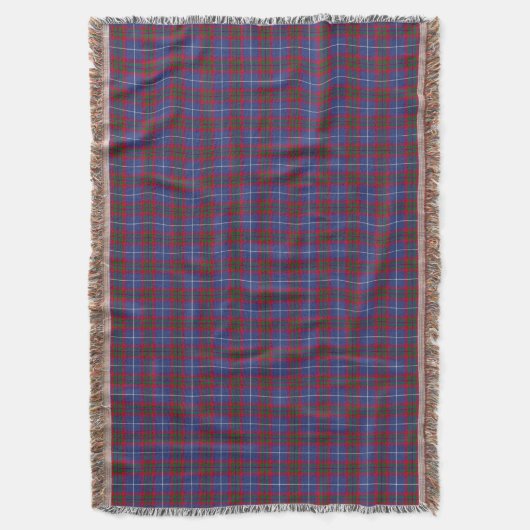 Couverture Edinburgh District Tartan Throw Blanket (devant Vertical)