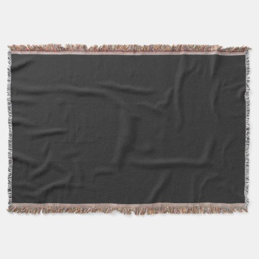 Couverture Eerie Black Throw (Devant)