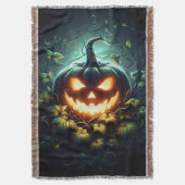 Couverture Éffrayant nature brillant Halloween citrouille (devant Vertical)